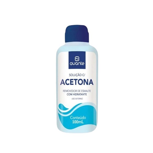 ACETONA AVANTE 100 ML AZUL REMOVEDOR