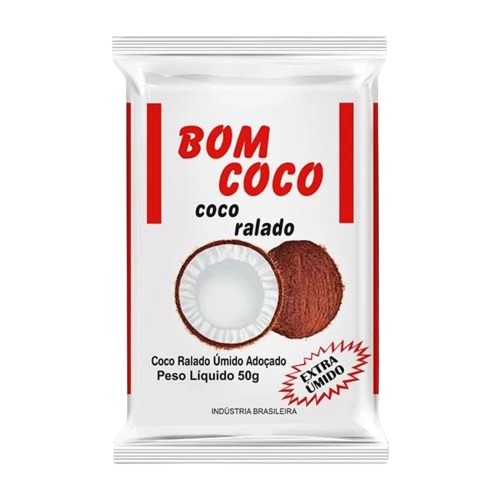 COCO RALADO EXT.UMIDO 50 G COCOBOM