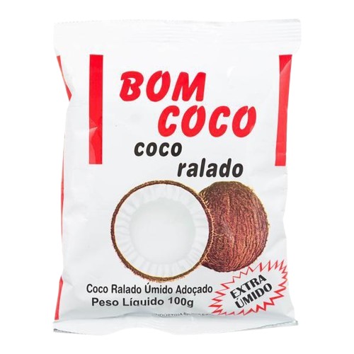 COCO RALADO EXT.UMIDO 100 G COCOBOM