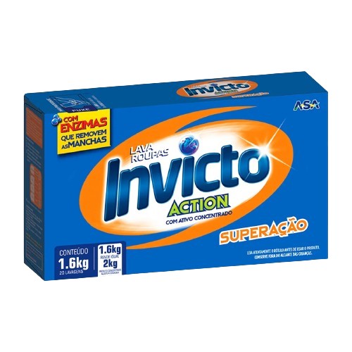 SABAO EM PO 1,6 KG INVICTO SUPERAC CX
