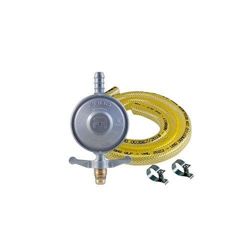 REGULADOR GAS PADO 1KG MANGUEIRA 80 CM