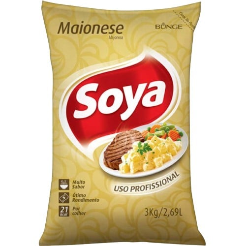 MAIONESE BAG 3 KG SOYA