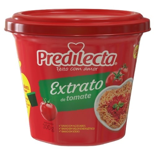 EXTRATO DE TOMATE POTE 300 G PREDILECTA