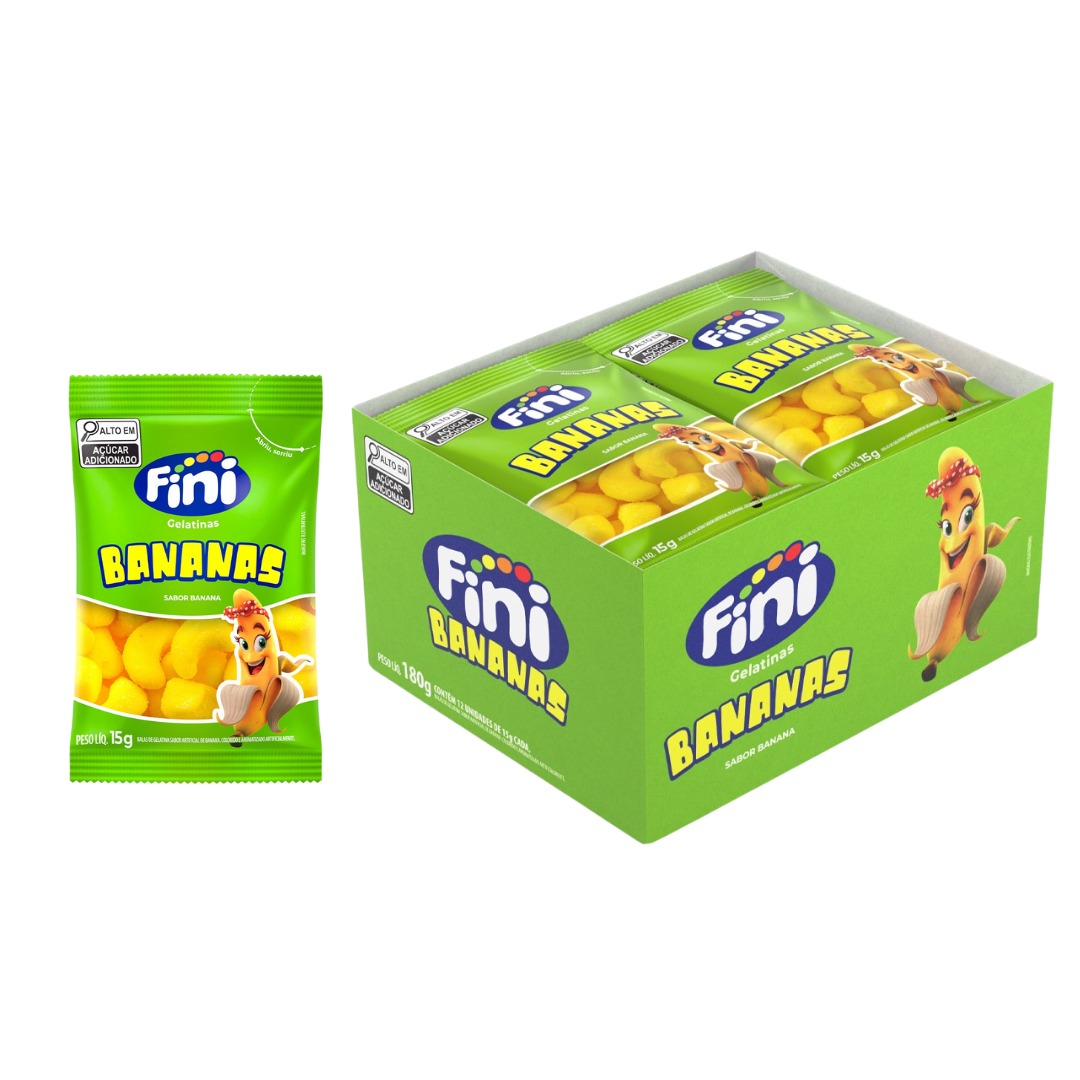 FI BALA GELATINA FINI BANANA 15G
