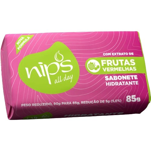 SABONETE NIPS FRUTAS VERMELHAS 85 G