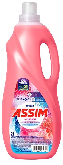 FL AMACIANTE ASSIM ROSA 2 L