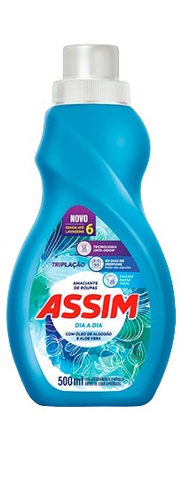 FL AMACIANTE ASSIM AZUL 500 ML