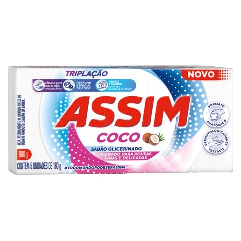FL SABAO BARRA COCO 900 G ASSIM