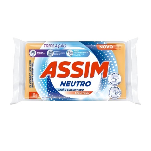 FL SABAO BARRA AMARELO 180 G ASSIM