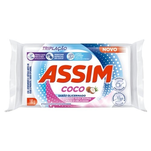 FL SABAO BARRA COCO 180 G ASSIM
