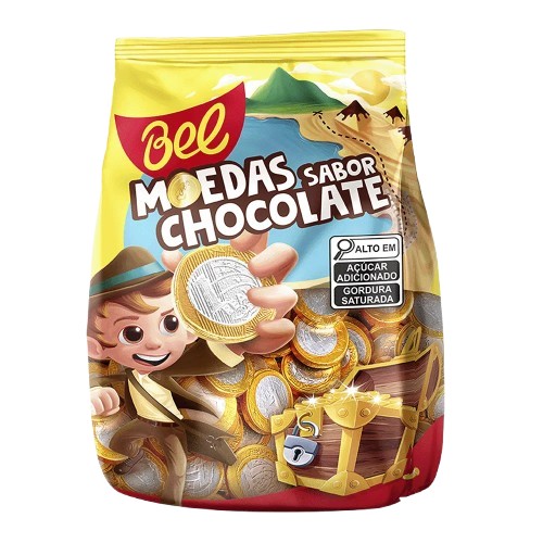 MOEDA SABOR CHOC BEL 500 G