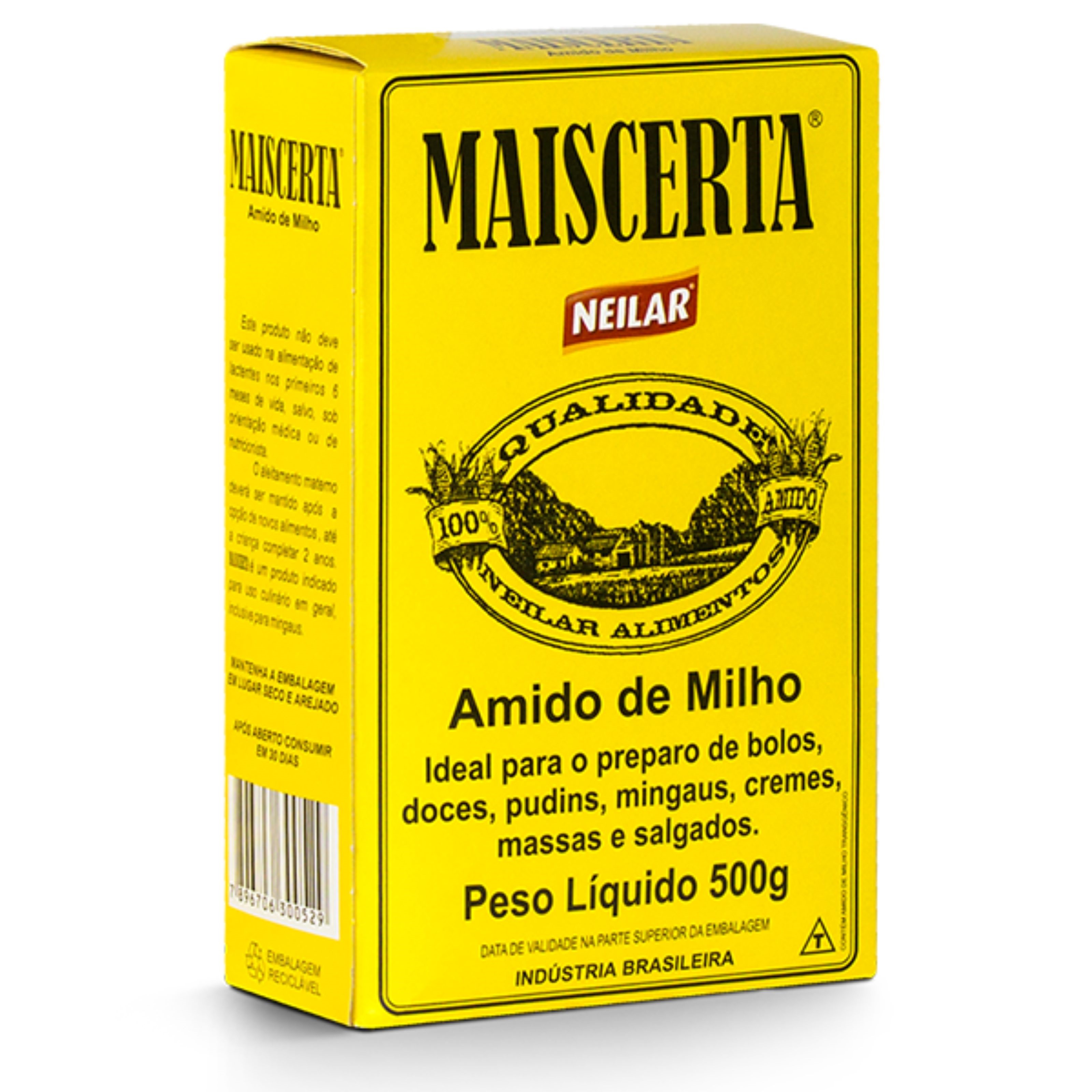 AMIDO MILHO MAISCERTA NEILAR 500 G