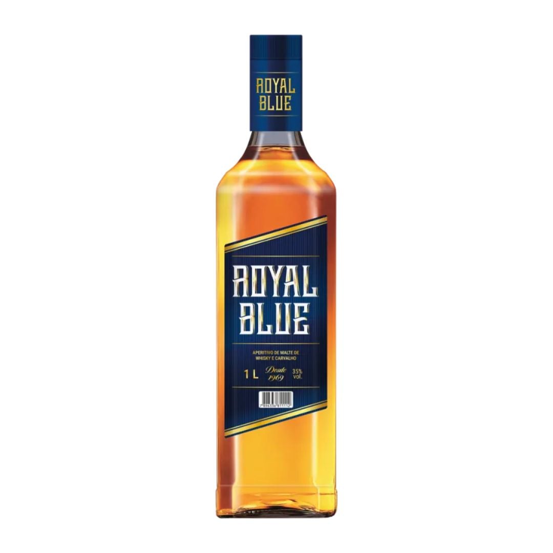WHISKY B A M ROYAL BLUE 1 L