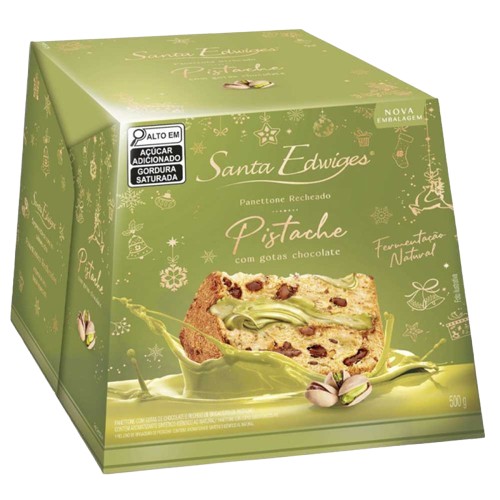 SE PANETONE S.EDW CHOC COM PISTACHE 500G