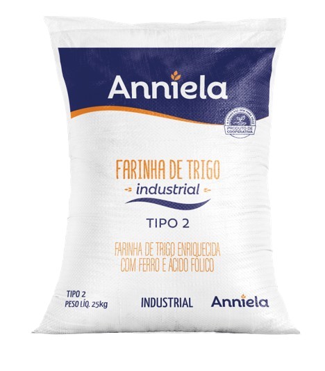 FARINHA DE TRIGO TP 2 ANNIELA 25KG COAMO