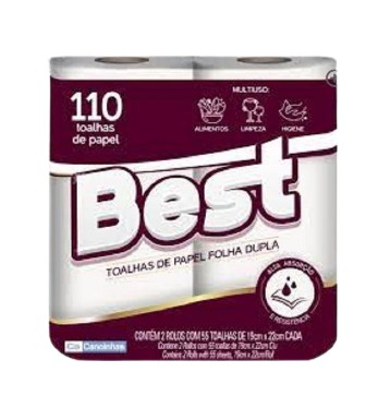 CN TOALHA DE PAPEL BEST FD 12X2 55 ROLO