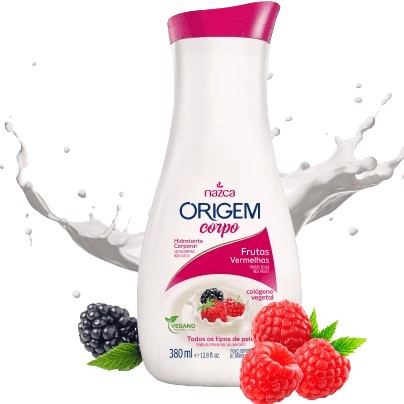 HIDRATANTE ORIGEM 380 ML FRUTAS VERM