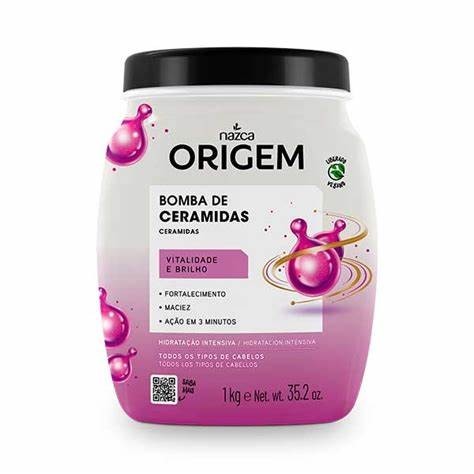 CREME CABELO ORIGEM 1 KG BOMBA CERAMIDAS