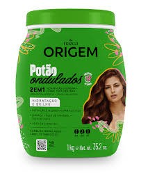 CREME CABELO ORIGEM 1KG 2 EM 1 POTAO OND