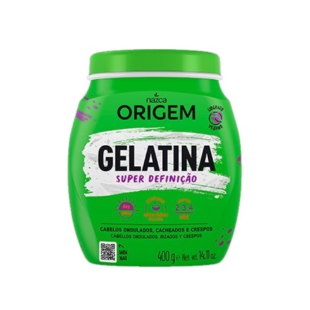 GELATINA CAPILAR ORIGEM 400 G SUP DEFIN