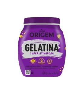 GELATINA CAPILAR ORIGEM 400G SUPR ATIV