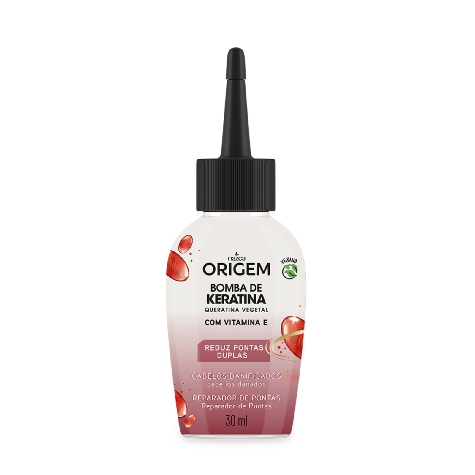 REPARADOR ORIGEM 30 ML BOMBA KERATINA