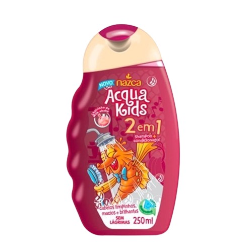 SHAMPOO ACQUA KIDS 250ML 2 EM 1 MK SH VG