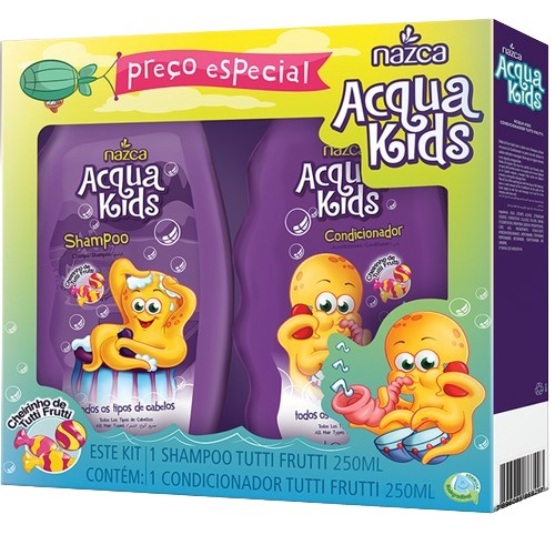 KIT SH + COND. ACQUA KIDS 250ML TFRUT VG