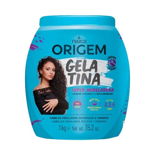 GELATINA CAPILAR ORIGEM 1KG SUP MODELAD 