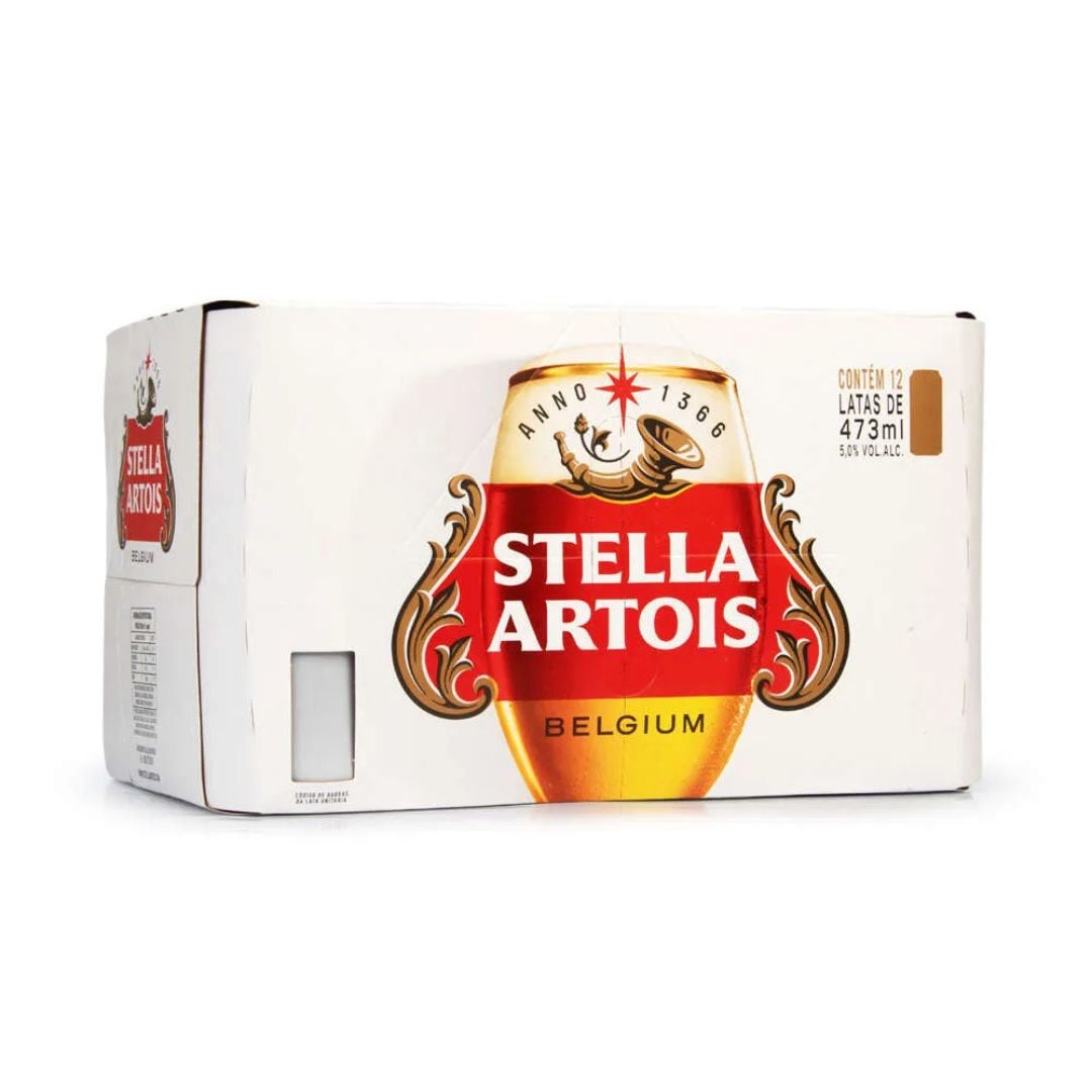 CERVEJA STELLA  ARTOIS LATA 473 ML