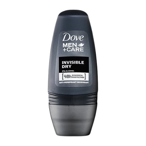 DESOD DOVE ROLON 50ML MEN INVISIB DRY
