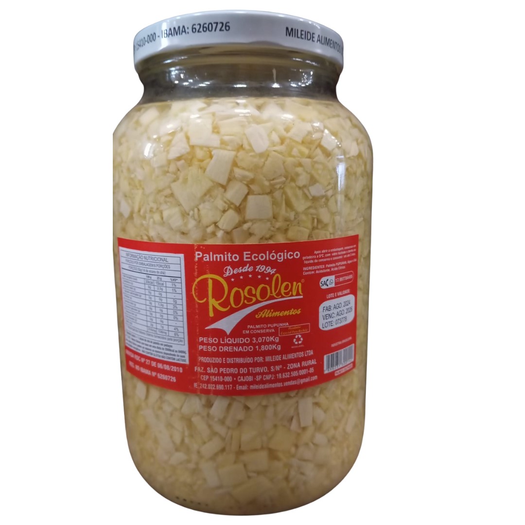 PALMITO ROSOLEN 1,8 KG PICADINHO
