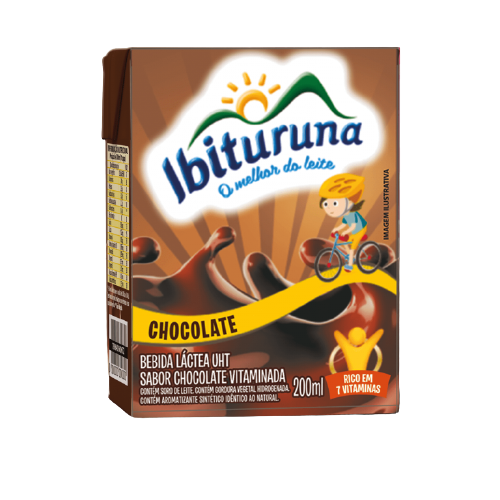 BEBIDA LACTEA IBITURUNA 200 ML CHOCOLATE