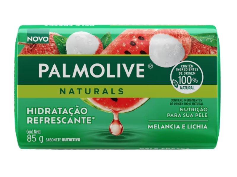 SABONETE PALMOLIVE MELANCIA E LICHIA 85G