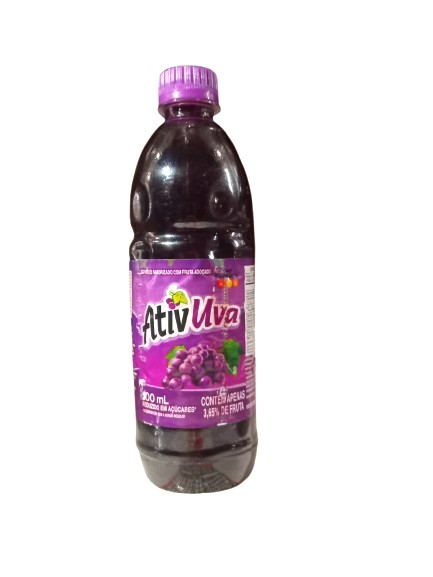 REFRES SUCO ATIV 500 ML UVA