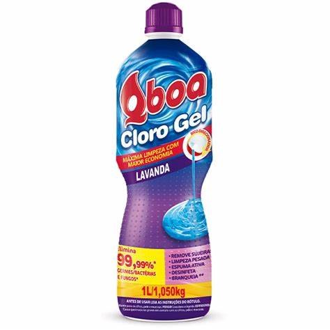 CLORO GEL 6 EM 1 1L QBOA LAVANDA