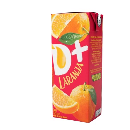SUCO NECTAR D+ 200 ML LARANJA