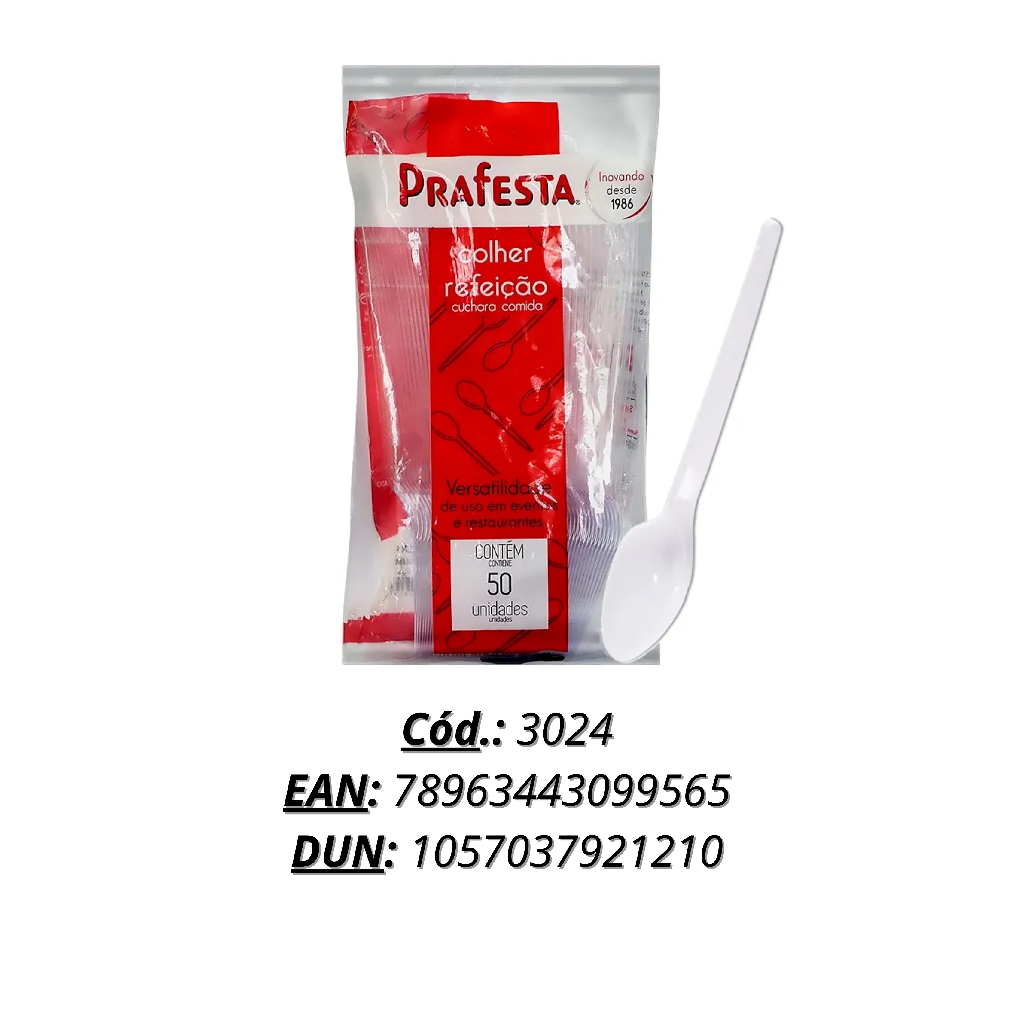 PF COLHER REFEICAO BRANCA C50 7024
