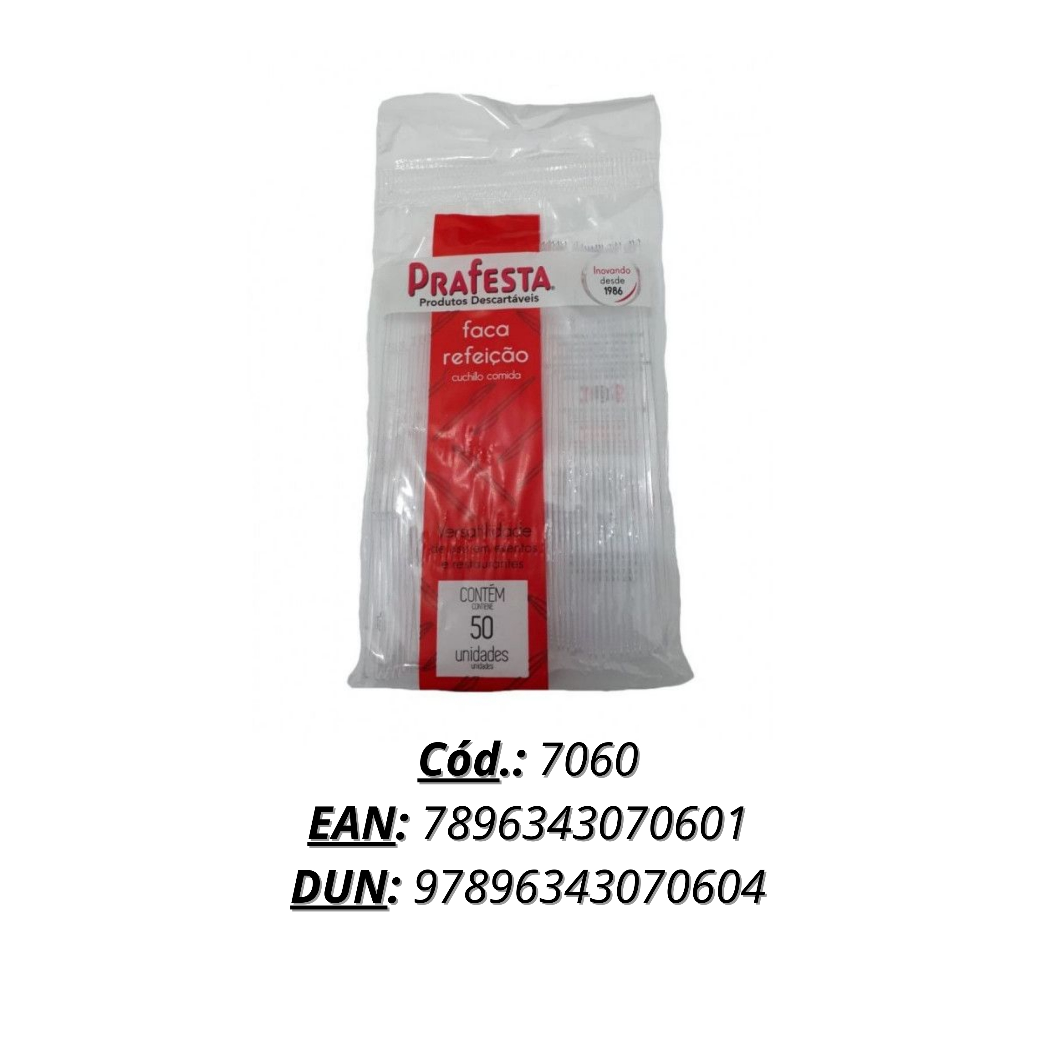PF FACA REFEICAO CRISTAL C50 7060