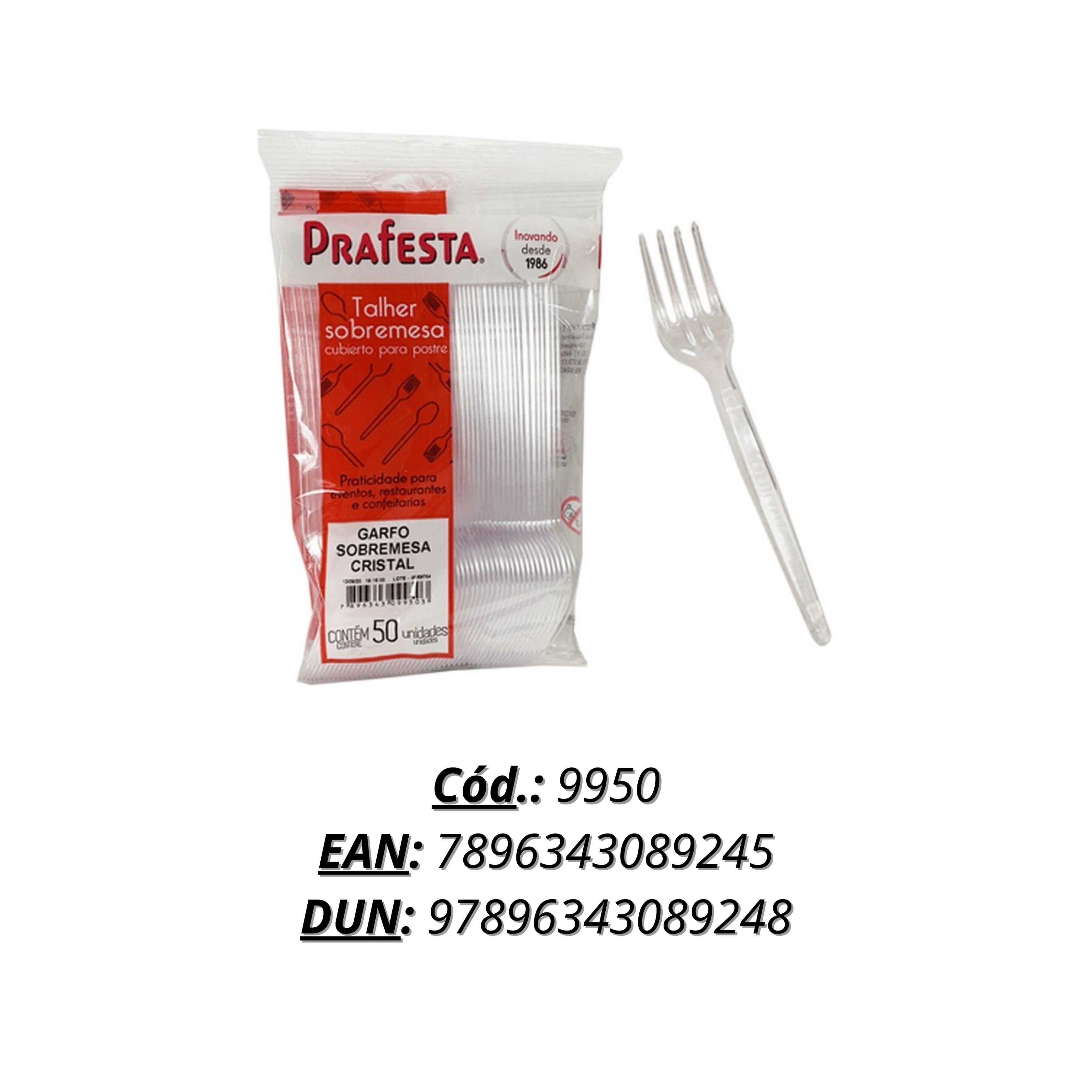 PF GARFO SOBREM CRISTAL C50 9950