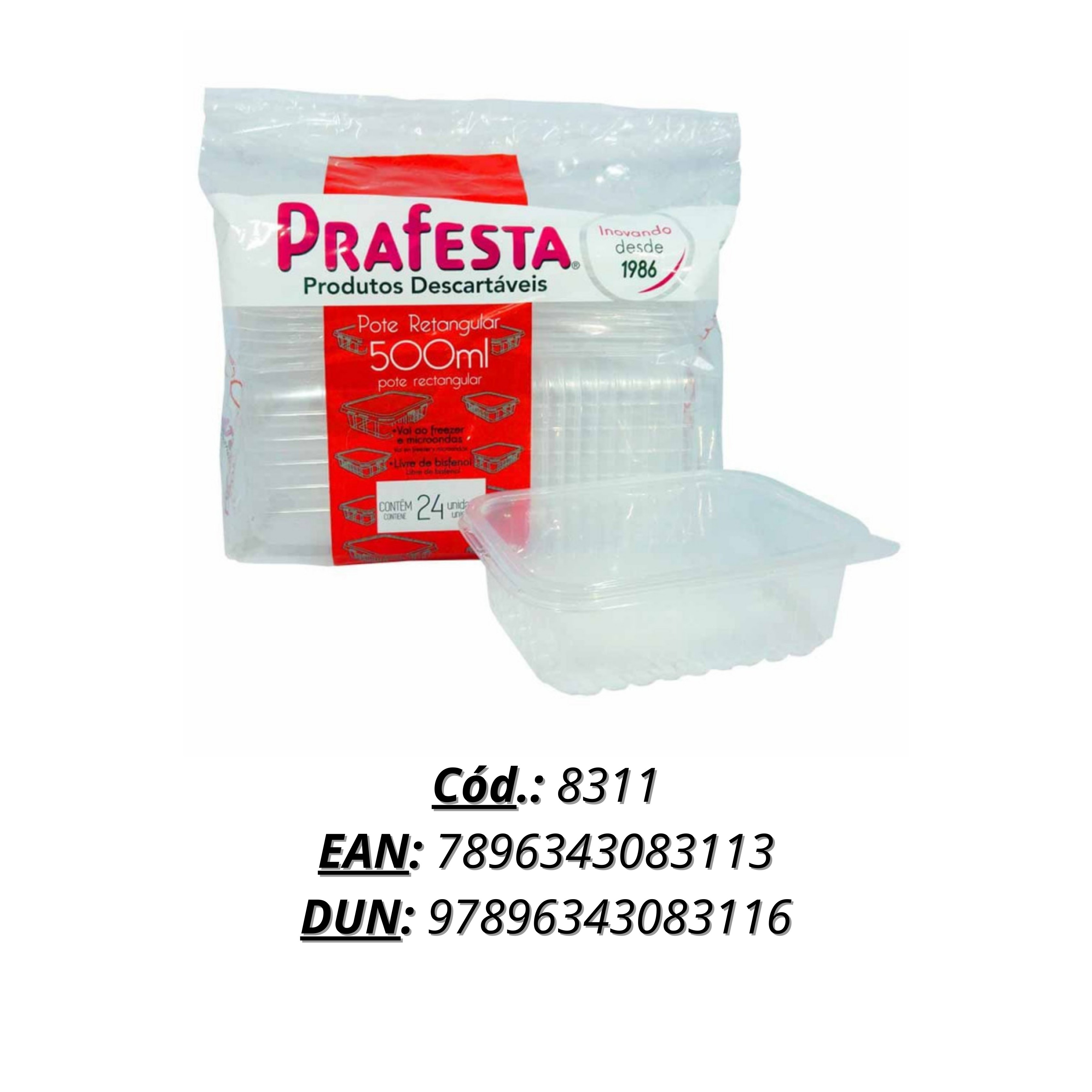 PF POTE RET 500 ML TAMPA C24 8311