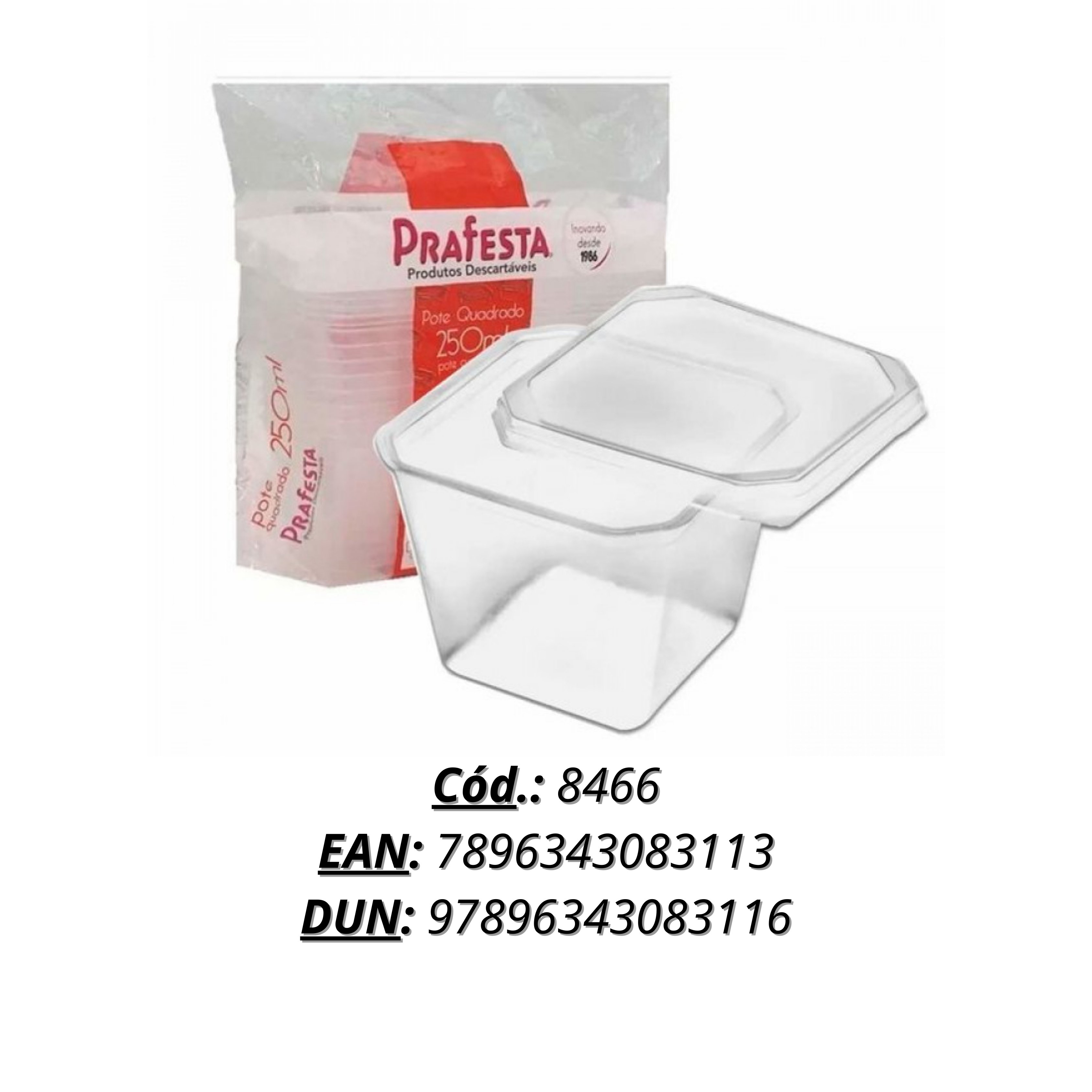 PF POTE QUAD 250 ML TAMPA C20 8466
