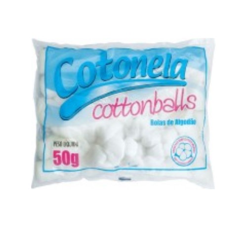 ALGODAO BOLA BRANCA COTTONBALLS 50GR