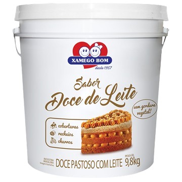 DOCE DE LEITE PAST XAMEGO 9,8 KG BALDE