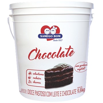DOCE DE LEITE CHOC PAST XAMEGO 9,8 KG BD