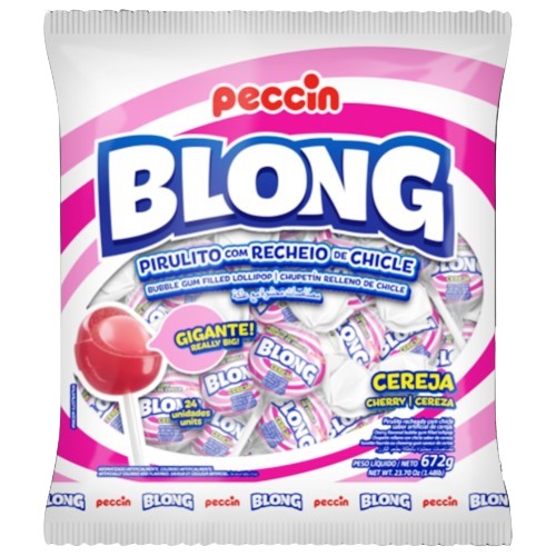 PIRULITO PECCIN BLONG CEREJA 672 G