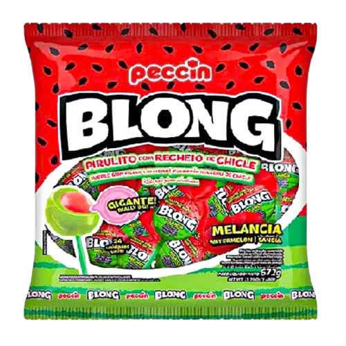 PIRULITO PECCIN BLONG MELANCIA 672 G