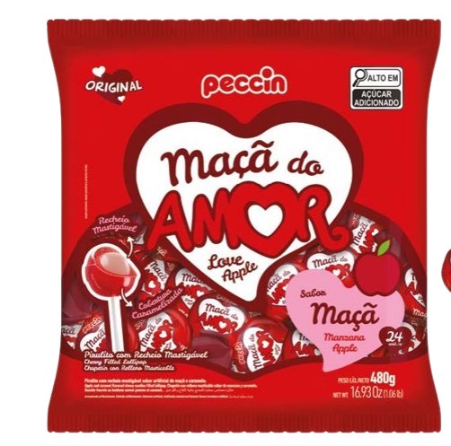 PIRULITO PECCIN BLONG MACA DO AMOR 480G