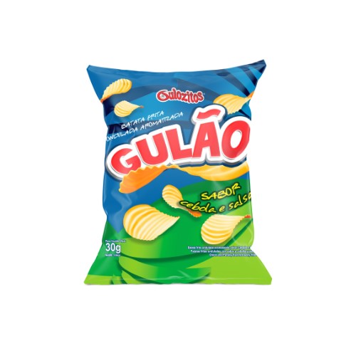 CHIPS BATATA GULAO 30 G CEB/SALSA