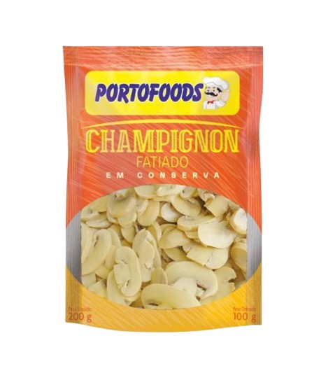 COGUMELO FATIADO PORTOFOODS SC 100 G